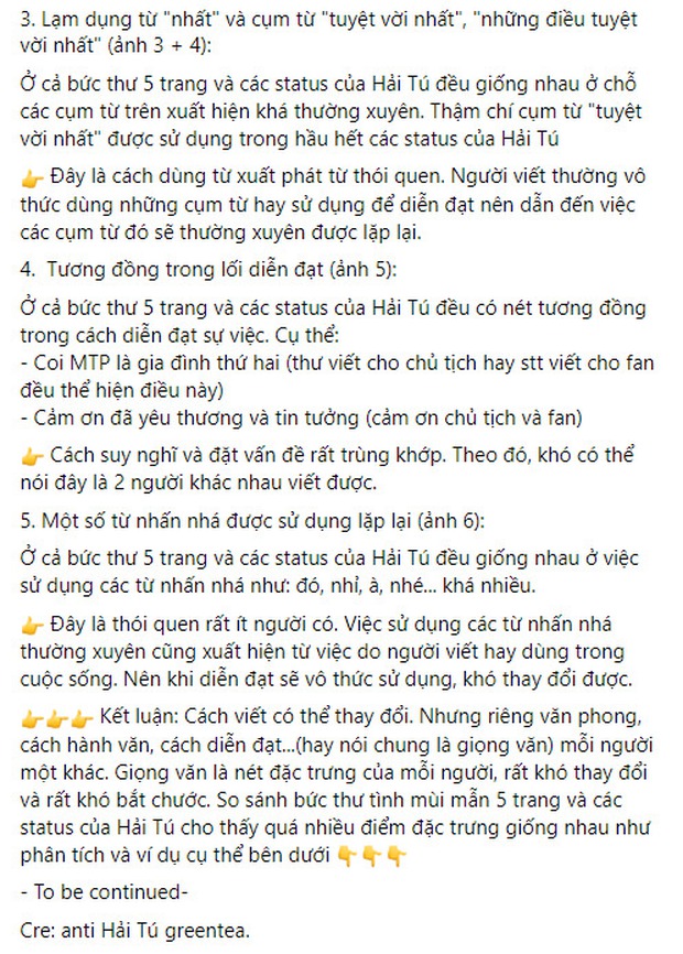 Thánh soi tìm ra bằng chứng xác định chủ nhân bức thư tình trà xanh 5 trang khi xưa là... Hải Tú? - Ảnh 3. Thánh soi tìm ra bằng chứng xác định chủ nhân bức thư tình trà xanh 5 trang khi xưa là... Hải Tú? - Ảnh 3.