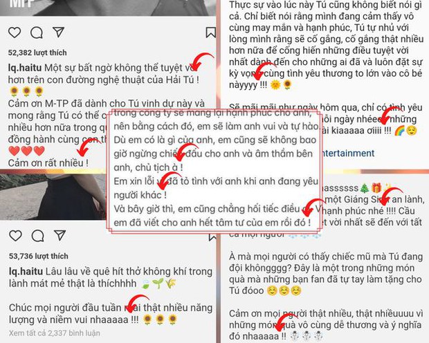 Thánh soi tìm ra bằng chứng xác định chủ nhân bức thư tình trà xanh 5 trang khi xưa là... Hải Tú? - Ảnh 4. Thánh soi tìm ra bằng chứng xác định chủ nhân bức thư tình trà xanh 5 trang khi xưa là... Hải Tú? - Ảnh 4.