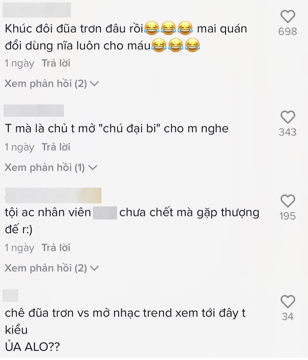 TikToker bị ném đá tơi tả sau khi chê bai quán của Long Chun: Mở nhạc trend không phù hợp, mắm tôm để sẵn trên bàn hôi quá - Ảnh 9. TikToker bị ném đá tơi tả sau khi chê bai quán của Long Chun: Mở nhạc trend không phù hợp, mắm tôm để sẵn trên bàn hôi quá - Ảnh 9.