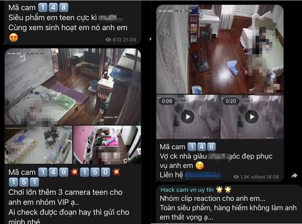 Nhiều clip nhạy cảm hack từ camera nhà riêng được rao bán công khai - Ảnh 3.