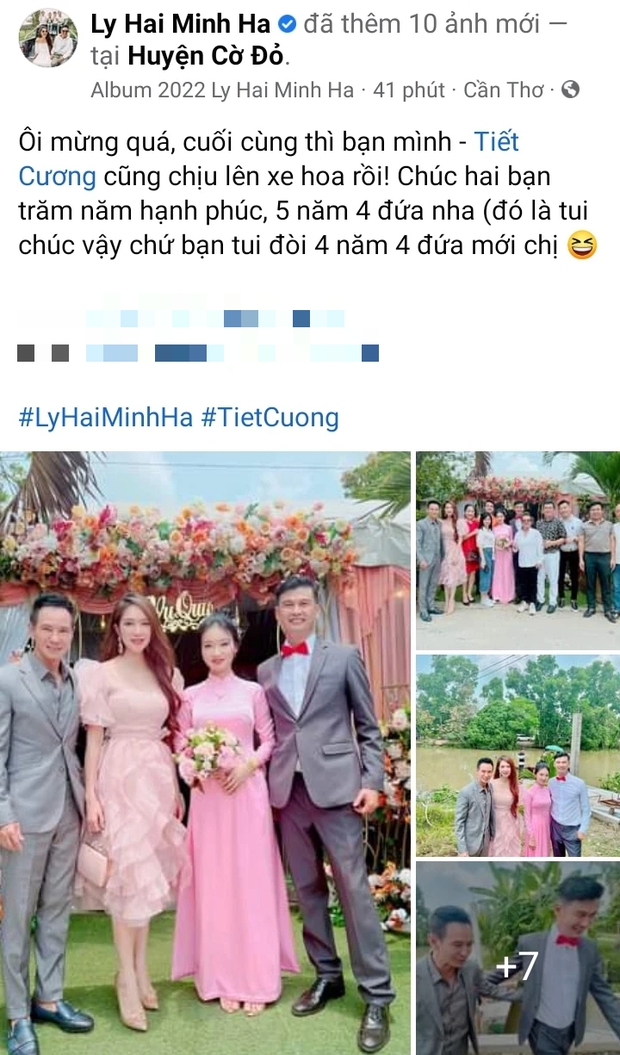 Comedian Vbiz suddenly got married at the age of 49: Cat Phuong, Ly Hai and his wife came to celebrate, the beauty of the bride caught the attention!  - Photo 2.