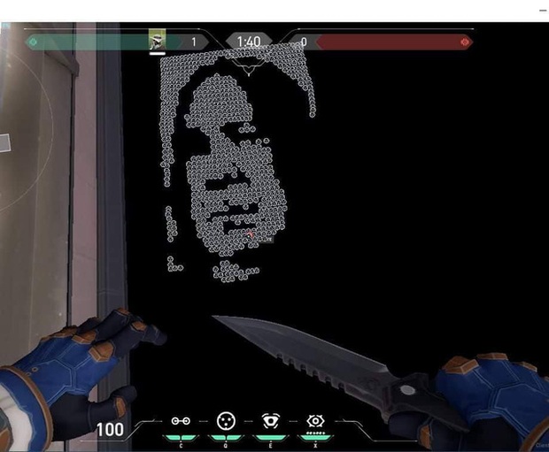 Gamers draw the classic character of Harry Potter right in the hardcore game Gamers draw the classic character of Harry Potter right in the hardcore game