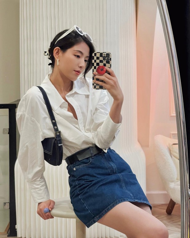 Mùa hè nhất định phải sắm 4 kiểu áo trắng này để mặc thế nào cũng trẻ trung, tinh tế - Ảnh 3. Mùa hè nhất định phải sắm 4 kiểu áo trắng này để mặc thế nào cũng trẻ trung, tinh tế - Ảnh 3.