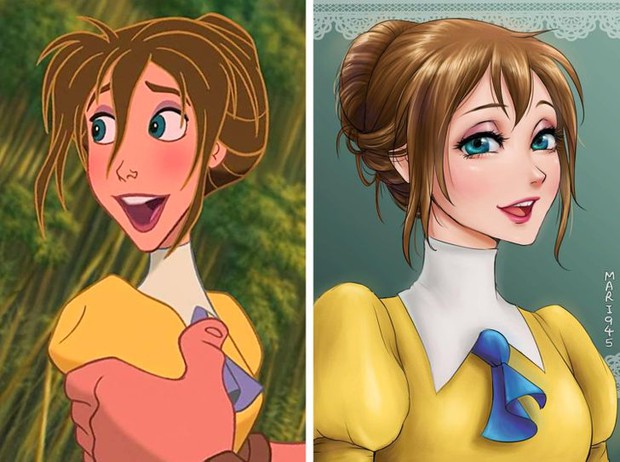 Ngất ngây dàn công chúa Disney hóa anime: Elsa thần thái sang chảnh liệu có hút hồn bằng cô nàng sexy nhất đám? - Ảnh 11.