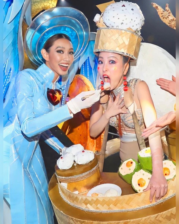 Miss once devoured dinner on the stage of Miss Grand to Vietnam, but the character she met was not Thuy Tien - Photo 5.