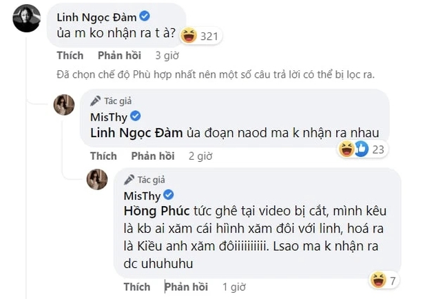 MisThy bị Linh Ngọc Đàm “dằn mặt vì không nhận ra bạn thân, thậm chí phải giải trình ngay lập tức vì lý do này! - Ảnh 2.