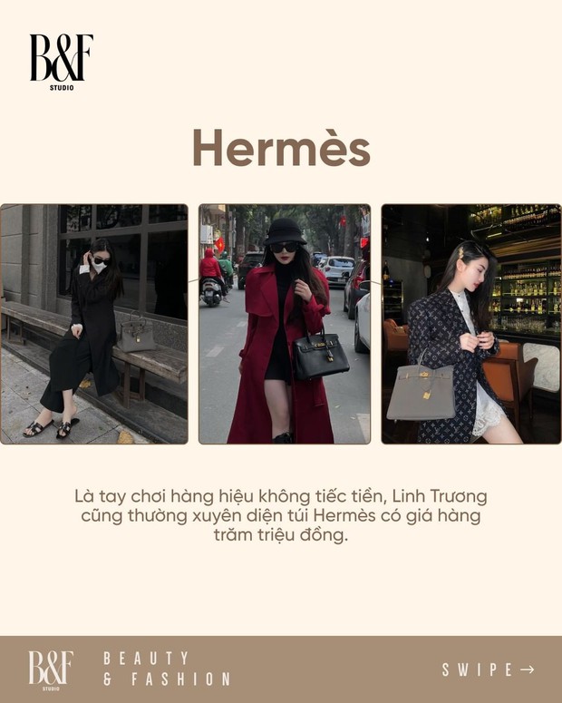 Gái xinh The Face sở hữu cả núi hàng hiệu ở tuổi 21, nhiều lần khoe túi Chanel - Hermès lên tới cả vài trăm triệu khiến dân tình đỏ mắt ghen tị - Ảnh 9. Gái xinh The Face sở hữu cả núi hàng hiệu ở tuổi 21, nhiều lần khoe túi Chanel - Hermès lên tới cả vài trăm triệu khiến dân tình đỏ mắt ghen tị - Ảnh 9.