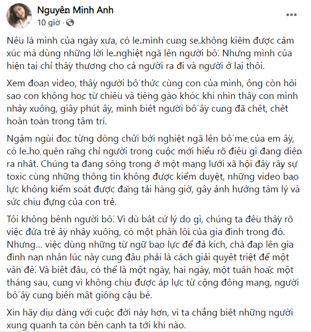 The case of a male high school student jumping from the 28th floor, the fans were sad: Please be gentle with life, because I don't know how long the people around me will still be with us - Photo 1.