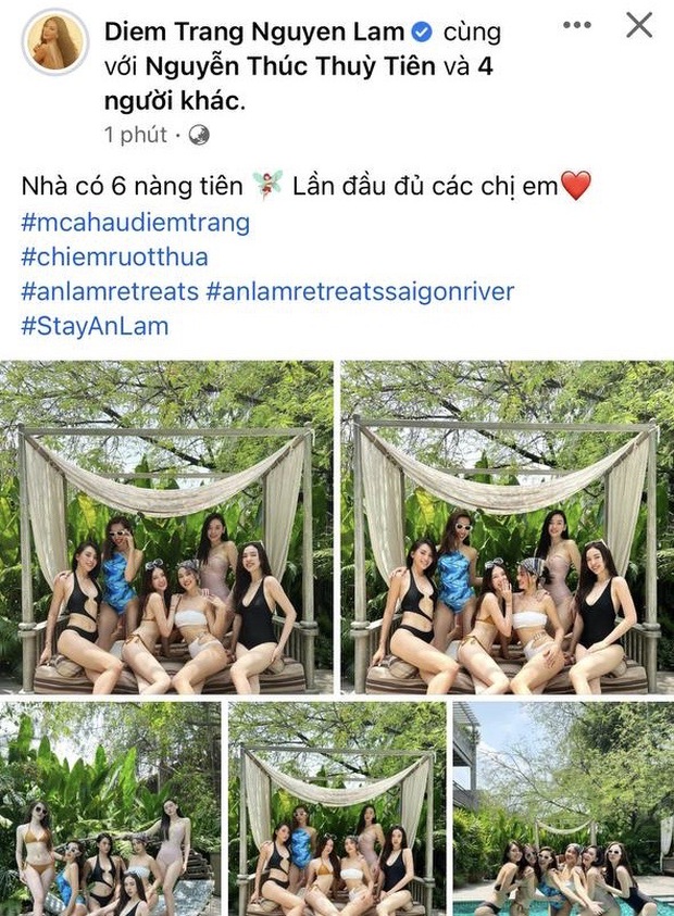 Khung hình Vbiz hot nhất hôm nay: 6 nàng hậu cùng nhau lên đồ cực cháy, diện bikini đọ sắc một chín một mười - Ảnh 2.