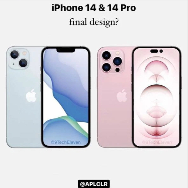 iPhone 14 rò rỉ màu sắc mới, xanh hay hồng cũng đều quá đẹp? - Ảnh 1.
