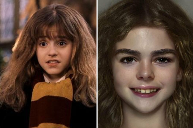 Sốc visual dàn nhân vật Harry Potter hóa người thật: Hermione xấu nhất dàn nữ, Ron bị dìm hàng ác ý? - Ảnh 3.
