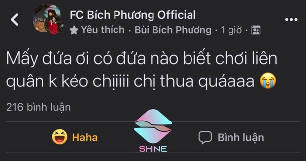 Quá hài hước với cách Bích Phương “cầu cứu” fan kéo rank Liên Quân Mobile, cái kết rất khó tin - Ảnh 2.