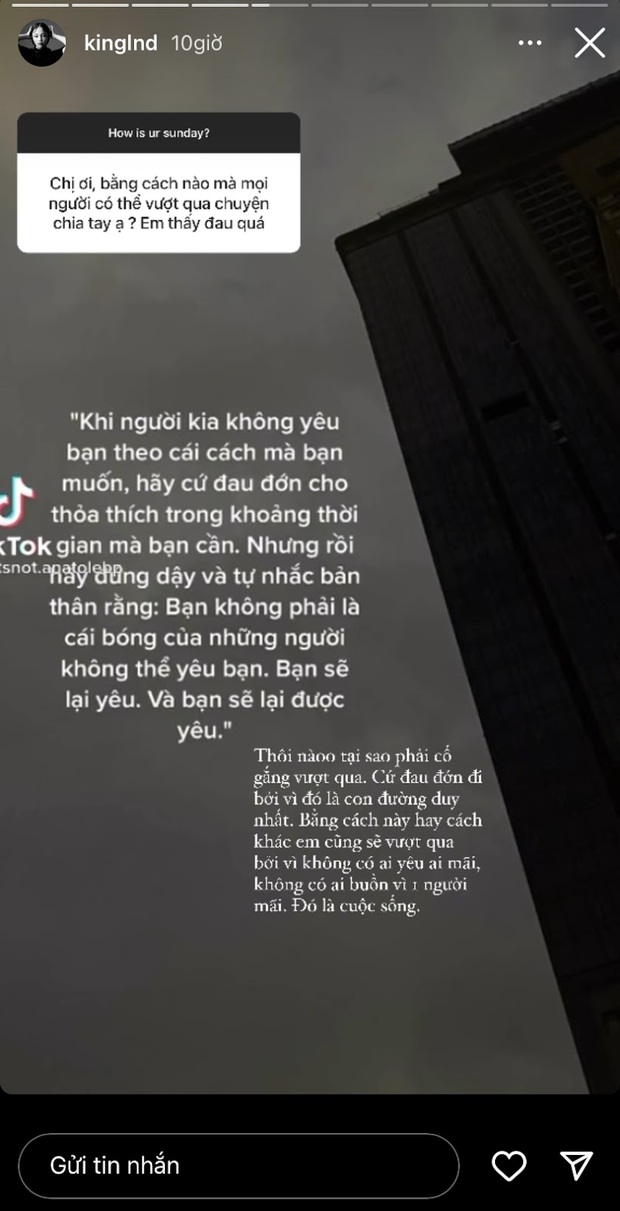 Linh Ngọc Đàm tư vấn tình cảm hậu chia tay, phải chăng đều là kinh nghiệm từ những cuộc tình đã qua? - Ảnh 2.