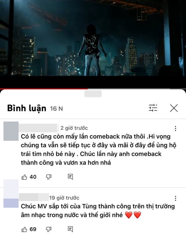 Son Tung flop already?  The new MV trailer has not yet reached 1 million views after 24 hours, fans sigh sadly: How many more comebacks will there be... - Photo 7.