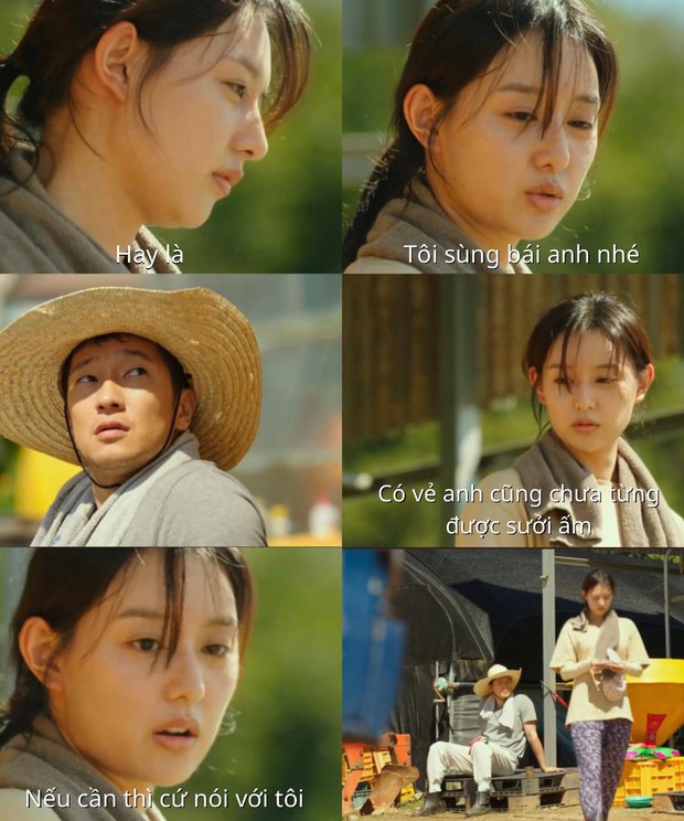Đây đích thị là nữ thần mặt mộc phim Hàn: Không son phấn vẫn cực rạng rỡ, nhìn hậu trường phim mà phát hờn - Ảnh 2.