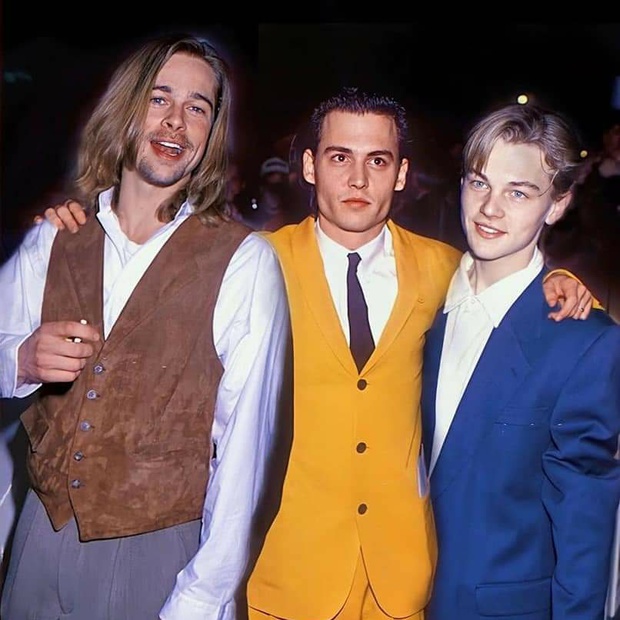 Nhớ cái thời Leonardo DiCaprio và Brad Pitt là báu vật nhan sắc, nhưng đẹp trai đến mấy cũng phải lép vế vì Johnny Depp - Ảnh 4.