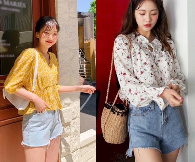 Học các mỹ nhân Việt - Hàn phối đồ với quần shorts jeans - Ảnh 12. Học các mỹ nhân Việt - Hàn phối đồ với quần shorts jeans - Ảnh 12.