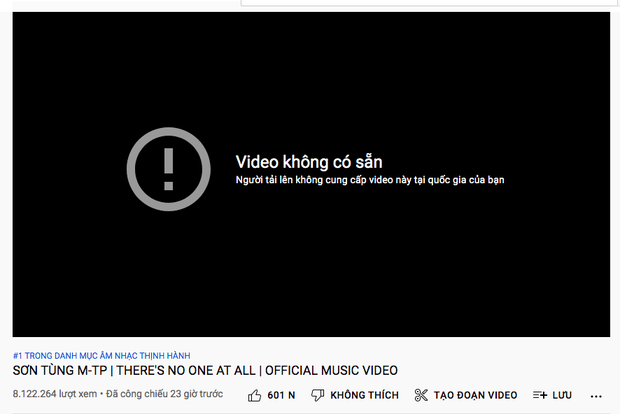 NÓNG: Sơn Tùng lên tiếng xin lỗi, ngưng phát hành MV Theres No One At All tại Việt Nam! - Ảnh 2.