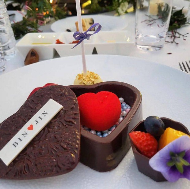 A close-up of one dish from the wedding party of Hyun Bin - Son Ye Jin has just been leaked: Just looking at it, you can see the quality is excellent - Photo 3.