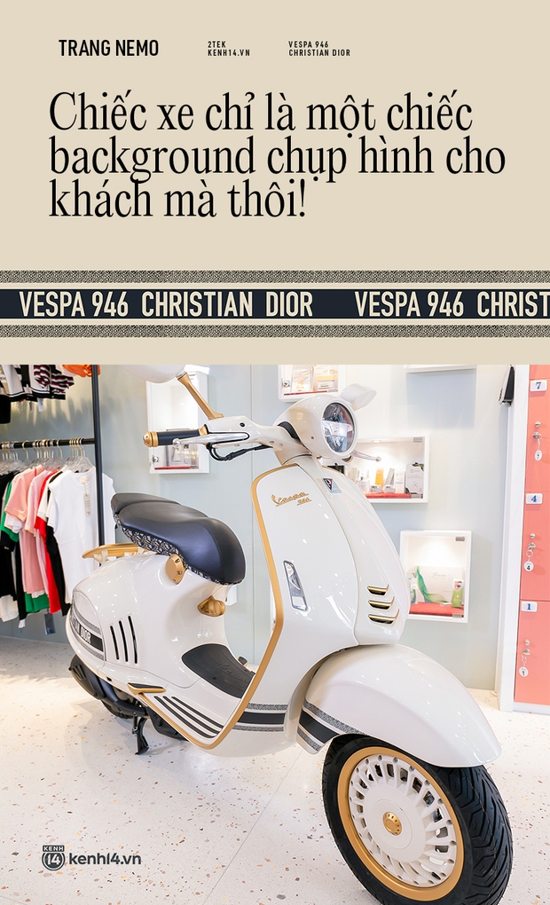 Trang Nemo nói gì sau khi nướng tiền tậu xe Vespa 946 Christian Dior: Ai mua lại 1 tỷ hay 5 tỷ đều không bán nhưng 10 tỷ thì sẽ suy nghĩ - Ảnh 6. Trang Nemo nói gì sau khi nướng tiền tậu xe Vespa 946 Christian Dior: Ai mua lại 1 tỷ hay 5 tỷ đều không bán nhưng 10 tỷ thì sẽ suy nghĩ - Ảnh 6.