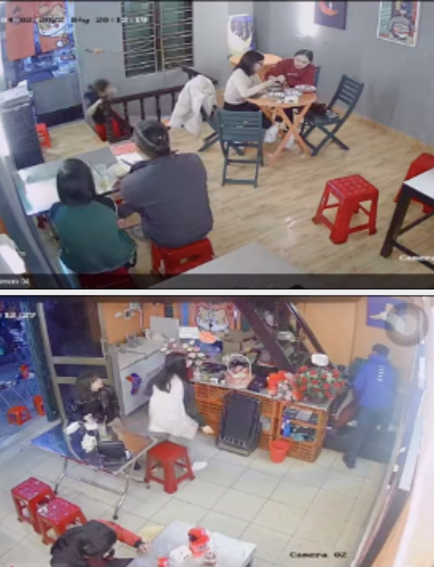 The female employee had a life-remembering accident for a minute of carelessness, the end of the video caused a stir among netizens - Photo 3. The female employee had a life-remembering accident for a minute of carelessness, the end of the video caused a stir among netizens - Photo 3.