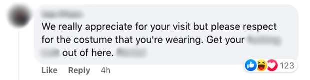 Netizen Việt tràn vào Facebook nữ du khách tạo dáng phản cảm ở Hội An: Mời chị mặc quần và đi về giùm! - Ảnh 3.