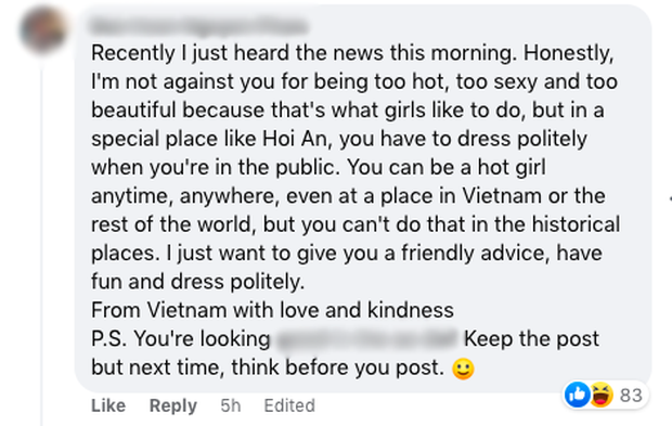 Vietnamese netizens flooded Facebook with female tourists posing offensively in Hoi An: Please put your pants on and go home for me!  - Photo 6.