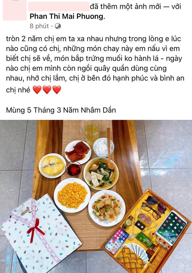 Bạn thân cúng giỗ thứ 2 của cố diễn viên Mai Phương, xúc động vì 1 món ăn liên quan đến người quá cố - Ảnh 2.