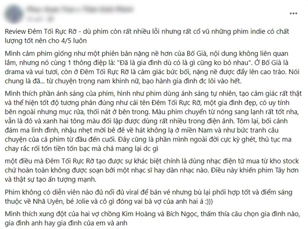 Netizen bùng nổ gọi đây là phim Việt hay nhất 2022, có người còn mạnh dạn đề cử phim đi tranh giải Oscar? - Ảnh 3.