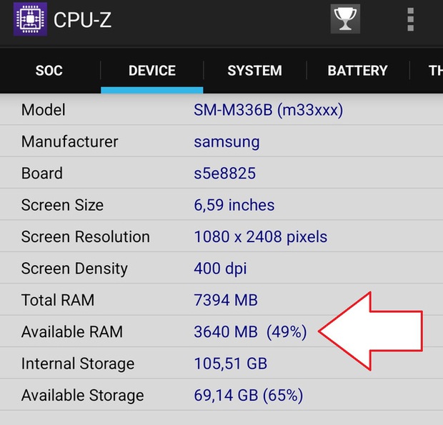 Find out the RAM Plus feature of the Galaxy M33 5G: 1 tap is up to 16GB of RAM?  - Photo 3.