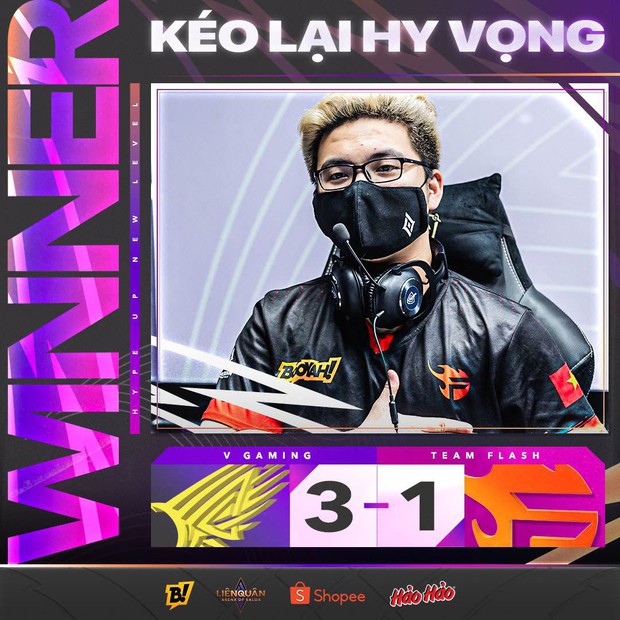 V Gaming hủy diệt Team Flash với thế trận áp đảo, tiến thẳng Chung kết ĐTDV tái đấu Saigon Phantom - Ảnh 2. V Gaming hủy diệt Team Flash với thế trận áp đảo, tiến thẳng Chung kết ĐTDV tái đấu Saigon Phantom - Ảnh 2.
