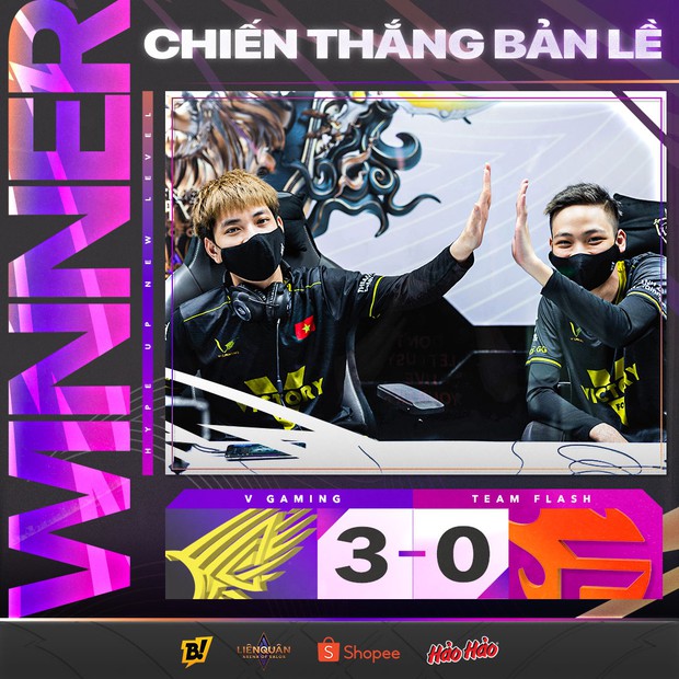 V Gaming hủy diệt Team Flash với thế trận áp đảo, tiến thẳng Chung kết ĐTDV tái đấu Saigon Phantom - Ảnh 1. V Gaming hủy diệt Team Flash với thế trận áp đảo, tiến thẳng Chung kết ĐTDV tái đấu Saigon Phantom - Ảnh 1.