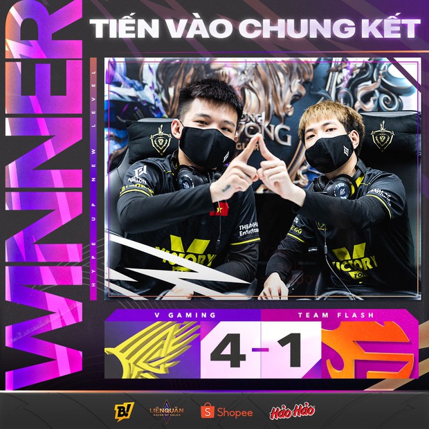 V Gaming hủy diệt Team Flash với thế trận áp đảo, tiến thẳng Chung kết ĐTDV tái đấu Saigon Phantom - Ảnh 3. V Gaming hủy diệt Team Flash với thế trận áp đảo, tiến thẳng Chung kết ĐTDV tái đấu Saigon Phantom - Ảnh 3.