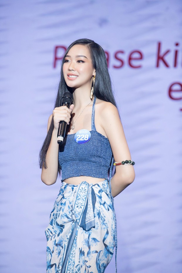Đọ nhan sắc và học vấn của ba thí sinh cao nhất tại cuộc thi Miss World Vietnam 2022 - Ảnh 11.