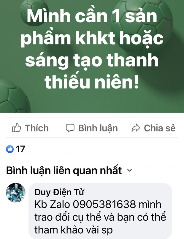 Đề tài khoa học kỹ thuật của học sinh mua bán công khai trên các chợ online - Ảnh 2.