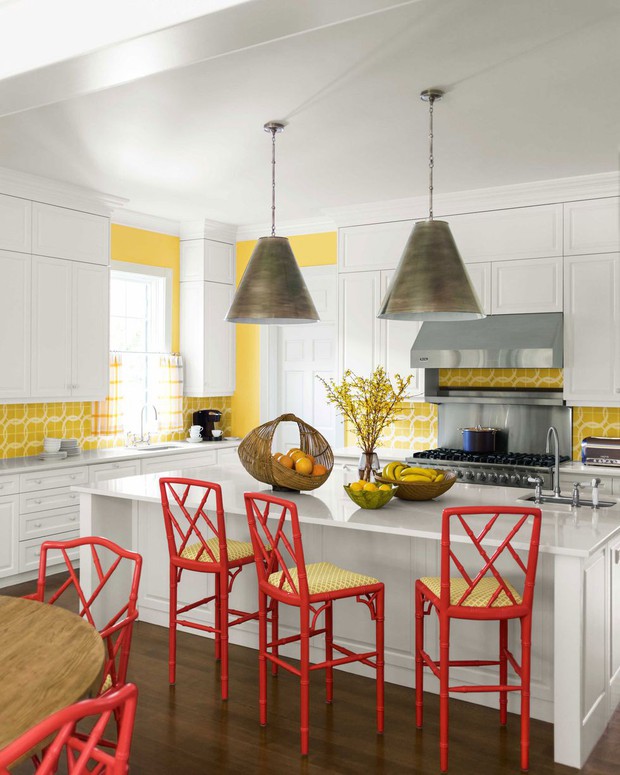 9 nhà bếp màu vàng này sẽ đem lại cho bạn năng lượng tích cực - Ảnh 1.