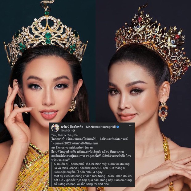 Vừa khởi động, Miss Grand Vietnam mời Top 10 Hoa hậu Hòa bình Thái Lan sang TP. HCM? - Ảnh 3.
