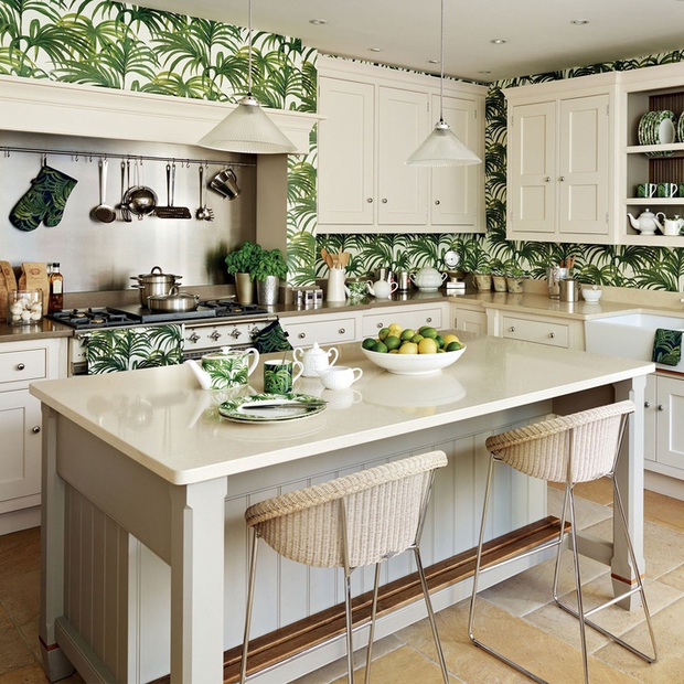Trang trí nhà bếp theo phong cách nhiệt đới, truyền cảm hứng cho một mùa hè sôi động - Ảnh 11.