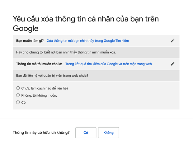 Google cho phép xoá thông tin cá nhân trên công cụ tìm kiếm này, giờ thì đỡ ai soi mói rồi! - Ảnh 3.