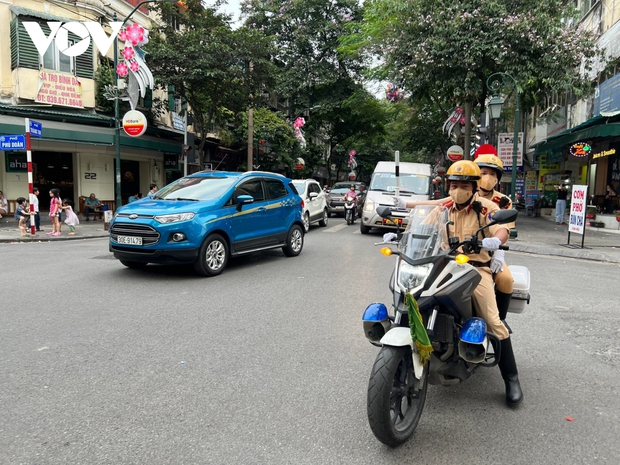 Hanoi police responded to 100% of the troops, ensuring the safety of the U23 Vietnam match - Photo 2.