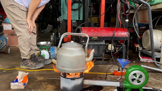 Compare waste oil stoves and gas stoves: is it really 10 times more economical? - Photo 7. Compare waste oil stoves and gas stoves: is it really 10 times more economical? - Photo 7.
