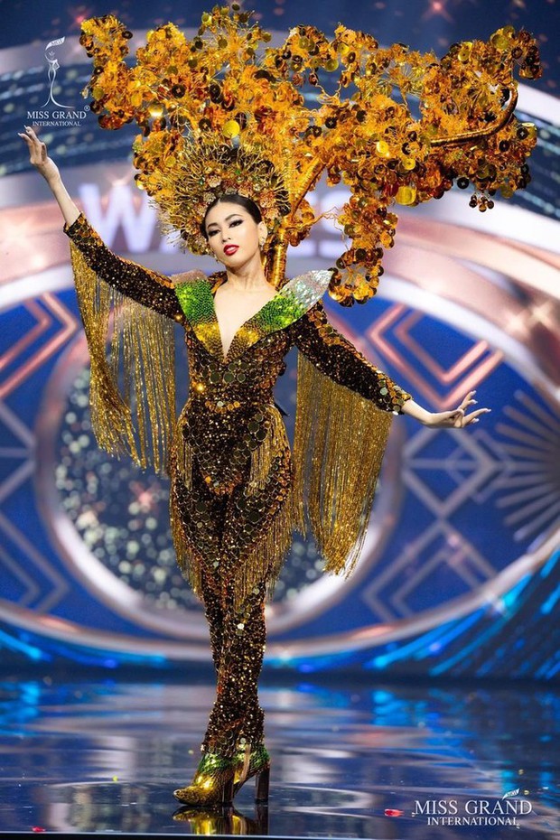 Miss Grand Vietnam 2022 khởi động phần thi trang phục dân tộc, người thắng được đặc cách vào top 10 - Ảnh 4.