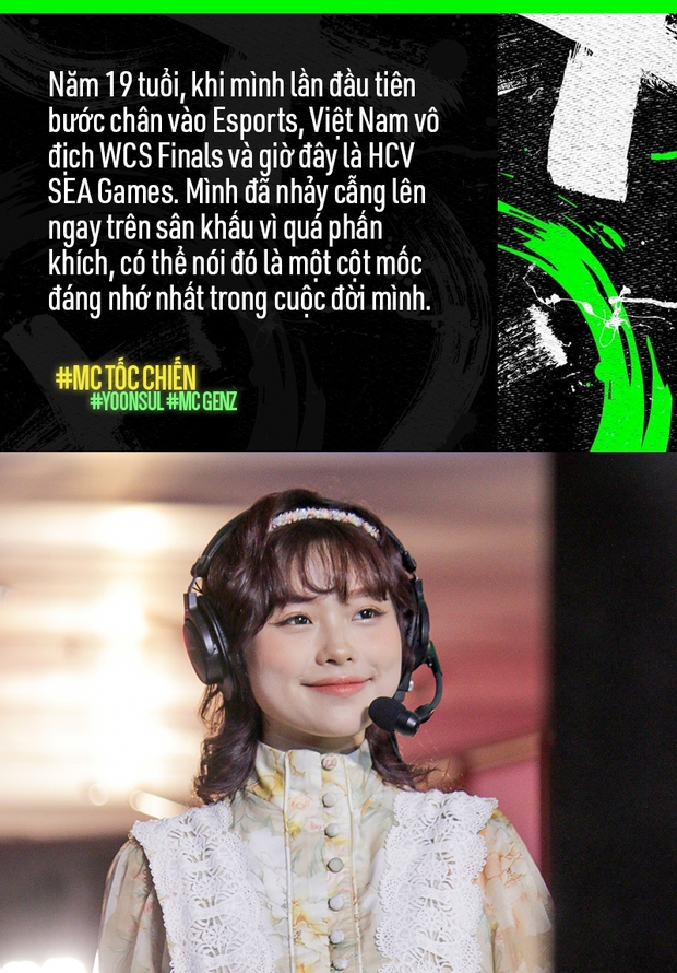 Phỏng vấn Yoonsul - Nữ MC Tốc Chiến gây bão tại SEA Games 31: Biết 4 ngoại ngữ, muốn trở thành hình tượng MC Gen Z cá tính nhất! - Ảnh 5.