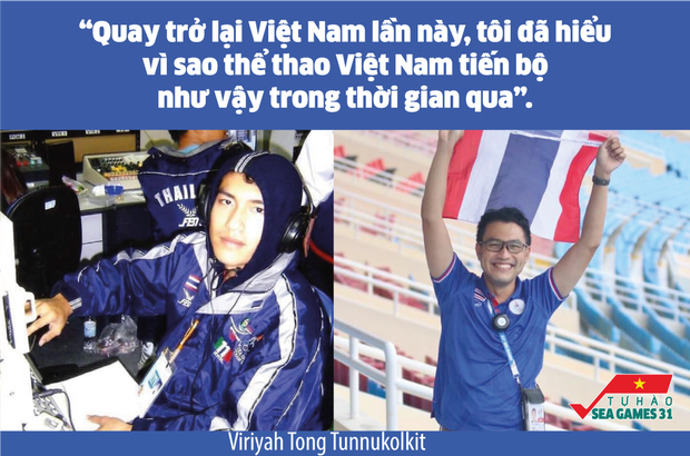 Nhà báo Thái Lan dự cả 2 kỳ SEA Games ở VN: Sau 19 năm, Việt Nam khiến tôi quá ấn tượng - Ảnh 2.