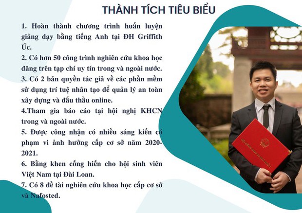 Phó Giáo sư trẻ nhất ĐH Bách Khoa TPHCM: 37 tuổi, 2 bản quyền tác giả, hơn 50 bài báo khoa học - Ảnh 1.