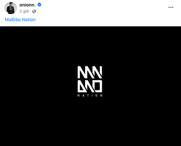 Onionn ra mắt hãng thu âm mới sau khi chia tay Sơn Tùng, 2 cựu thành viên cộm cán của công ty M-TP vào chúc mừng rôm rả! - Ảnh 1.