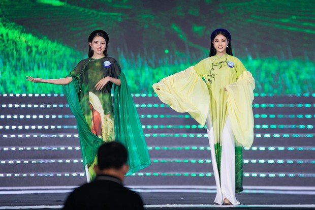 Nhan sắc cô gái Sán Dìu ở chung kết Miss World Vietnam 2022: Chiều cao ấn tượng, sắc vóc nóng bỏng - Ảnh 3.