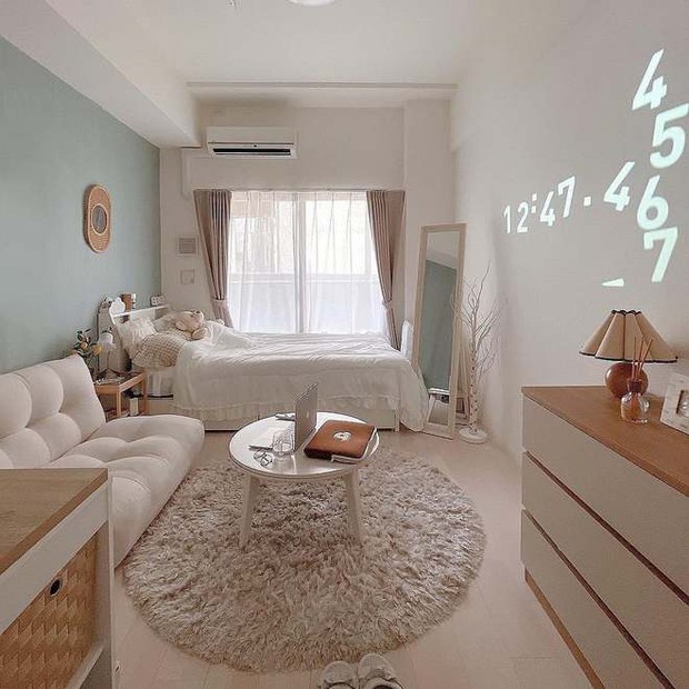 Cô gái độc thân khoe bí kíp decor phòng trọ đẹp mê ly nhờ 7 món nội thất cơ bản với chi phí tiết kiệm - Ảnh 1.