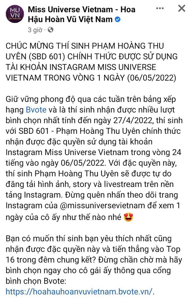 Không phải Ngọc Châu hay Thảo Nhi Lê, lộ danh tính mỹ nhân đang được yêu thích nhất Miss Universe Vietnam - Ảnh 2.