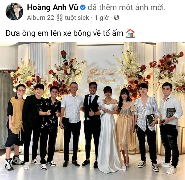 Rò rỉ hình ảnh diễn viên Anh Tuấn đen nhẻm trong ngày cưới, vì đâu nên nỗi? - Ảnh 2.